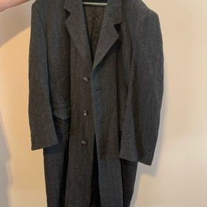 Town Craft Men’s Tweed Wool Coat